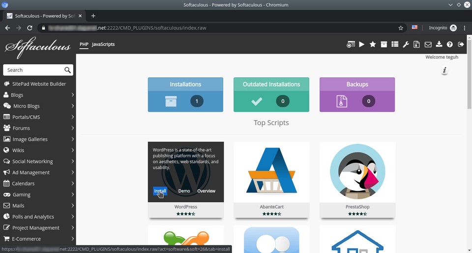 directadmin-softaculous-dashboard