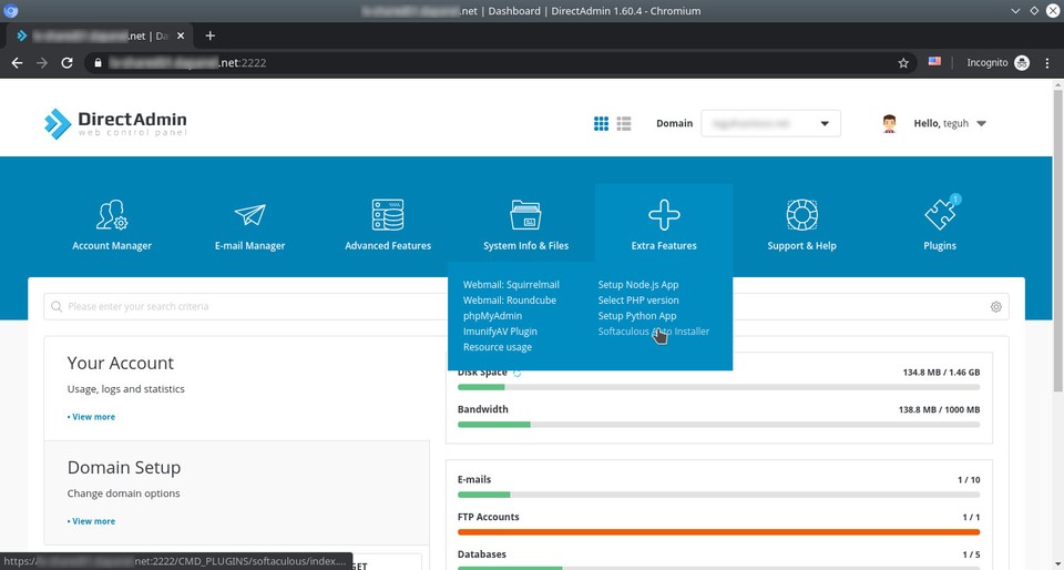 directadmin-dashboard